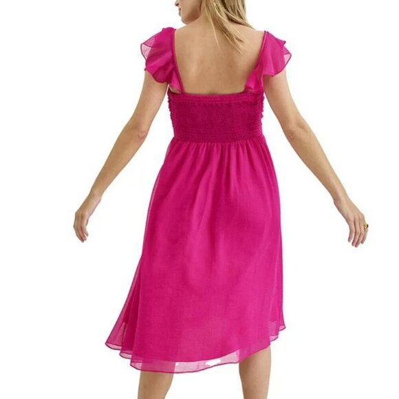 Hatch Celeste Ruffle Maternity Dress Size 1 - Picture 3 of 10